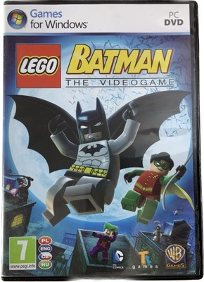 LEGO BATMAN 1 płyta db+ komplet PL PC