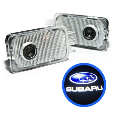 SUBARU FORESTER IMPREZA LEGACY PROJEKTORY DIODO LUMINOSO LED LOGOTIPO  