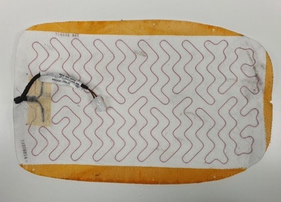 Мат нагрівальна сидіння права renault twingo iii фото №1