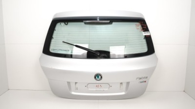 Крышка багажника задняя багажника skoda fabia 2 2 рестайлинг  10-14r hb la7w фото №1
