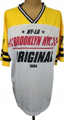 H&M Oversizowa KOSZULKA JERSEY BROOKLYN NYC XS