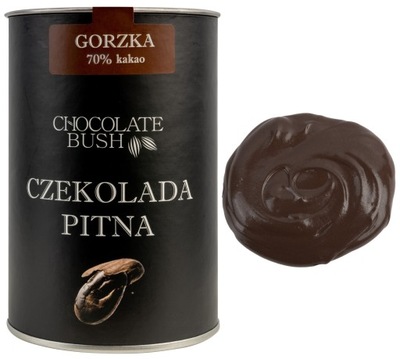 CZEKOLADA PITNA do picia gorzka 70% kakao 200g