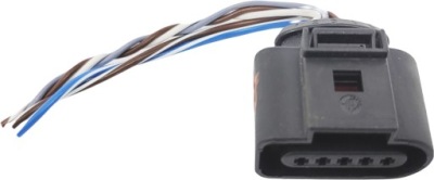 Vw audi skoda штекер колодка соединитель 1j0973705 фото №1