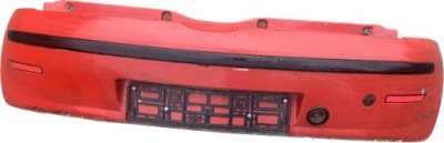 735320949 оригинал бампер задняя punto ii lift 2004r 5d красный 199/a фото №1