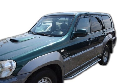 SIDE-WINDOW DEFLECTORS HEKO HYUNDAI TERRACAN FROM 2001 - 2007  