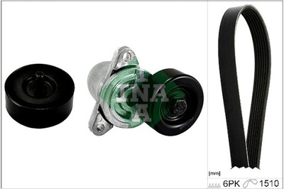 Ina набір ремені багаторучейкових з ролики hyundai elantra iii фото №1