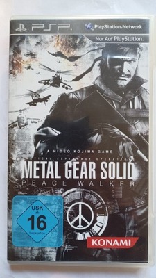 Metal Gear Solid Peace Walker, PSP