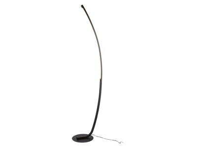 LAMPA Podłogowa Łukowa Stojąca CZARNA LED 152cm Livarno