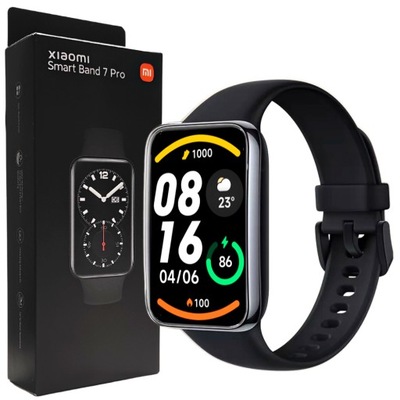 XIAOMI MI BAND 7 PRO zegarek smart z dużym wyświetlaczem AMOLED i GPS