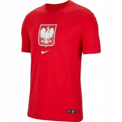 Koszulka T-shirt Polska NIKE Crest EURO 2021 r S