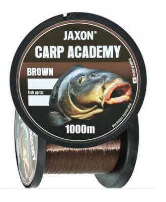 Żyłka JAXON Carp Akademy Brown 0,27mm 1000m 15kg