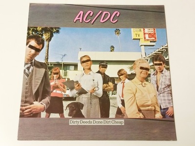 AC/DC - DIRTY DEEDS DONE DIRT CHEAP -LP 9266