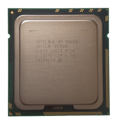 Procesor Intel Xeon X5680 3,33GHZ SLBV5 Socket LGA1366 jak i7-980X