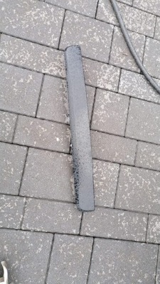 Накладка молдинг дверь фонари задняя trafic iii vivaro b фото №1