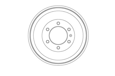 Барабан гальмівний. isuzu d-max 06- фото №1