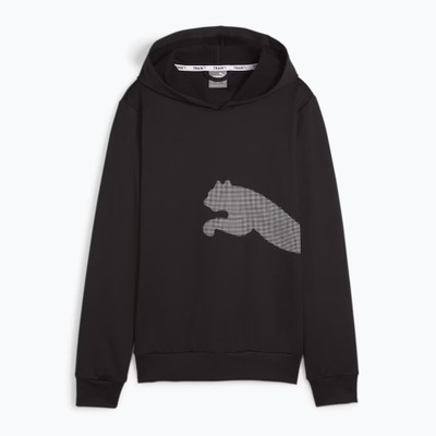 Bluza treningowa damska PUMA Big Cat French Hoodie puma black L