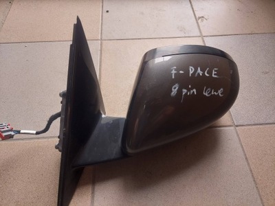 Левая зеркало jaguar f pace f-pace 8 pin оригинал фото №1