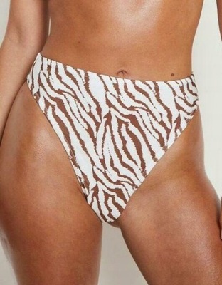 ANIMAL PRINT ZSW NG6__M BOOHOO DÓŁ OD BIKINI