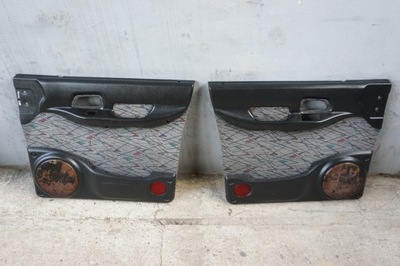 Hyundai galloper innovation обшивка обшивки оббивка двері перед комплект фото №1