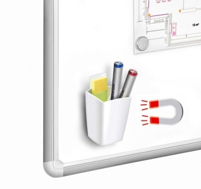 Przybornik magnetyczny Pro GLOSS biały organizer