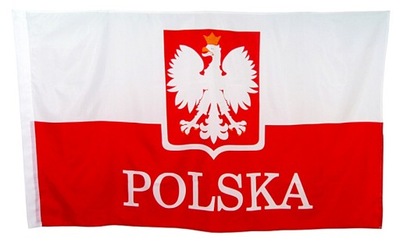 POLSKI SAMOCHODOWA AUTO FLAGA FLAGI POLSKA KIBICA