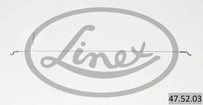 LINEX ТРОС, РУГЕЛИРОВКА ПОЛОЖЕНИЯ СПИНКИ СИДЕНЬЯ LINEX 47.52.03