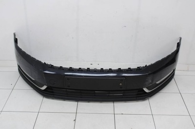 Vw passat b7 10r- бампер перед передній lc9x фото №1