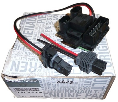 Резистор вентилятор renault clio ii kangoo i оригінал фото №1