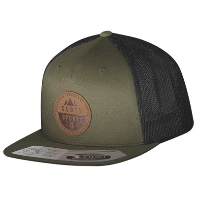 SCOTT Czapka Cap Mountain green moss/black 