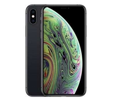 Smartfon Apple iPhone XS 64 GB Czarny Bateria 100% Gwarancja 12msc