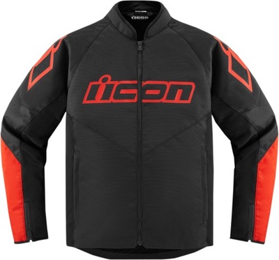 ICON Hooligan CE Jacket kurtka motocyklowa SLAYER czarna czerwona M