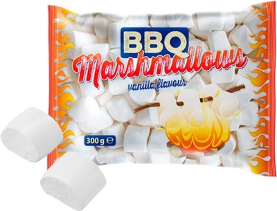 BBQ Marshmallows Pianki Waniliowe Na Grilla Ognisko Pianka 300g Z Holandia