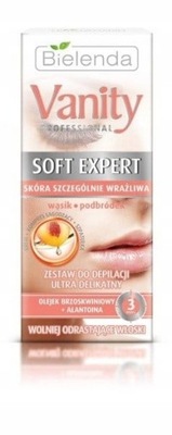BIELENDA VANITY SOFT ZESTAW DO DEPILACJI TWARZY
