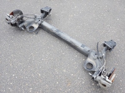 Балка oś подвеска задняя задняя 2x суппорт диск mg zs ev 2023r электрик фото №1