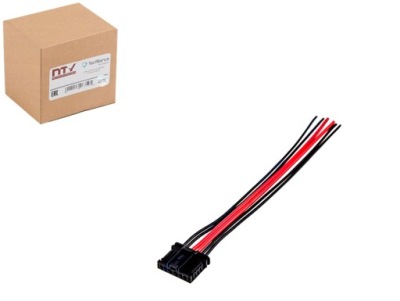 Колодка штекер резистора вентилятор peugeot 307 2001- nty фото №1