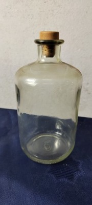 Butelka apteczna z korkiem 1L