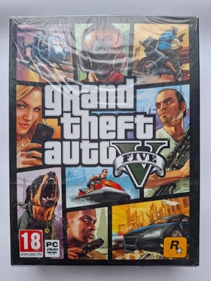 GTA Grand Theft Auto V 5 Pc Nowy Folia