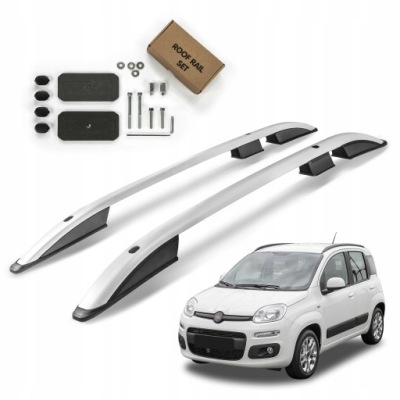 Рейлинги кровельные багажник do fiat panda iii 2012- фото №1