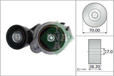 Натягувач ремінь поліклиновий rvi c k t volvo fh ii fh iii fh16 fh16 ii fh1 фото №1