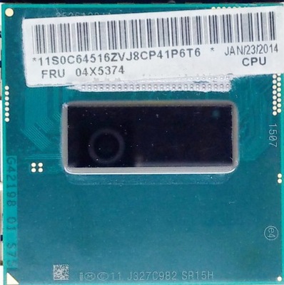 Procesor Intel Core i7-4700MQ 2.4GHz SR15H