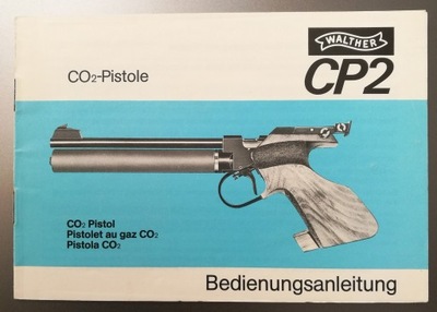 Instrukcja do pistoletu pneumatycznego Walther CP2