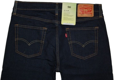 LEVIS 511 34/32 W34 L32 SLIM jeans 1042 pas 90 cm