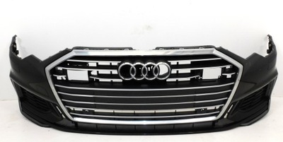 Audi a6 c8 4k0 бампер перед передний s line фото №1