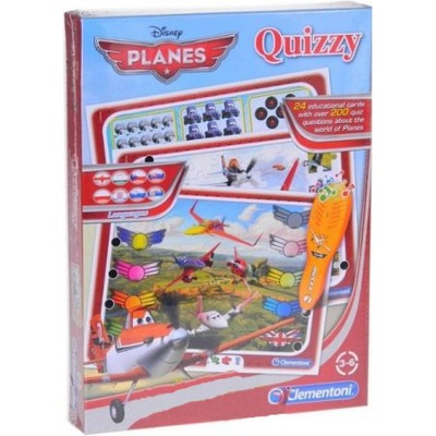 CLEMENTONI gra QUIZZY Samoloty PLANES 13862