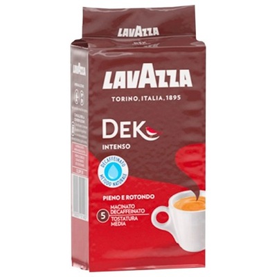 Lavazza Dek Intenso Bezkofeinowa Kawa Mielona 250g