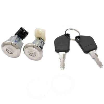 JUEGO PIEZA INSERTADA DE CERRADURA DE PUERTA 65SKV807 DO PEUGEOT 106 205 206 405  