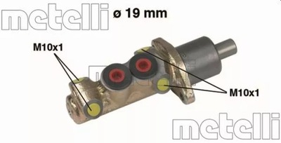 METELLI 05-0061 НАСОС ТОРМОЗНОЙ