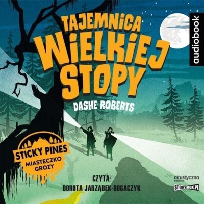 TAJEMNICA WIELKIEJ STOPY AUDIOBOOK, DASHE ROBERTS