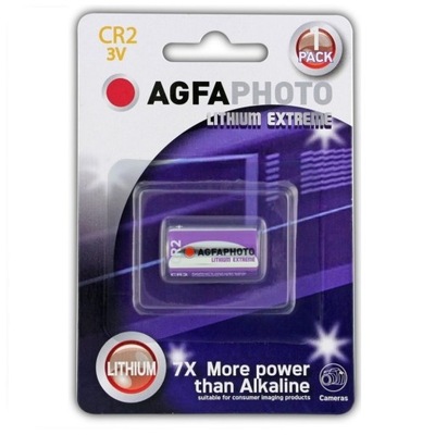 BATERIA AGFAPHOTO LITHIUM CR2 BL1