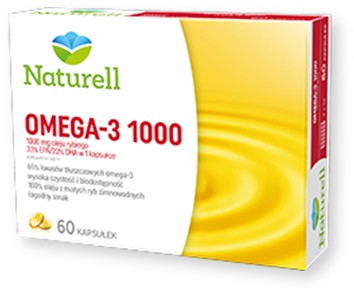 NATURELL Omega-3 1000 kapsúl. 60 kapsúl.